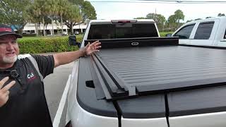 Truck Covers USA American Work Cover with Full Size Tool Box on GMC review by C&H Auto Accessories