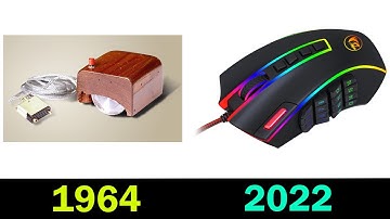 Evolution of Computer Mouse (1964 - 2022)