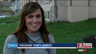 Police arrest thief caught on camera stealing packages from porches