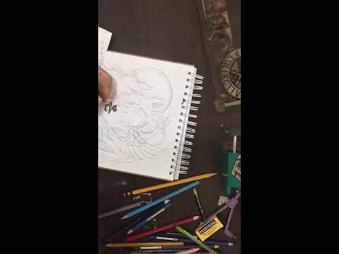 Tattoo Design - Virgo Time Lapse by Romulus of Moody Monkeys Tattoo #Art #AstrologicalSign
