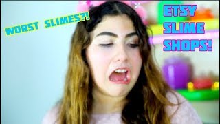 CHEAP ETSY SLIME SHOP REVIEW! BAD shops? or good?