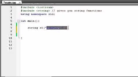 Buckys C++ Programming Tutorials - 71 - string Class and string Functions