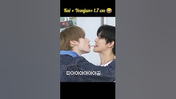 TxT Pepero game💞Kai and Soobin were on🔥🥰#txt#yeonjun#soobin#beomgyu#taehyun#hueningkai#trending