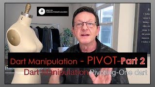 Celebrity Dart Manipulation Tutorial ~ Pivoting 1-Dart ~ Pattern Making Online ~ Fashion Designer Wealth