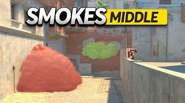 CS2 Mirage - Easiest window and connector smokes