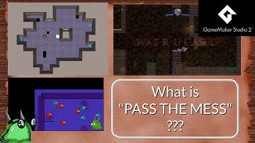 What is Pass the Mess??? A GameMaker Studio 2 community made games - thingymajig