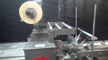 Doboy Semi Auto Horizontal Wrapper Demonstration