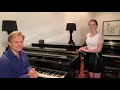 Amira and Charl du Plessis rehearse for an African Christmas