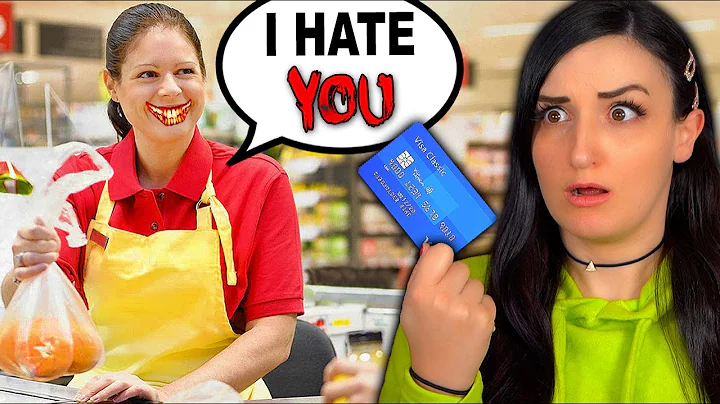 I Tried to go Grocery Shopping ...but The Cashier ...