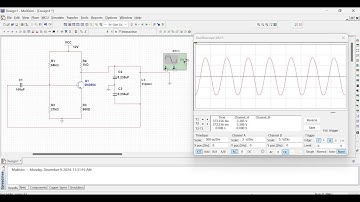 How to make Colpitts oscillator by using BJT || Colpitts oscillator || Oscillator || MUET