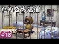 【速報】社長のたぬきちを逮捕して牢屋に入れた #18【どうぶつの森 ハッピーホームデザイナー実況プレイ】