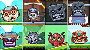 Ball’s Journey 6 - Red Bounce Ball Heroes(Beta) - New Update :- 1.1.3 -All Levels - Fight All bosses