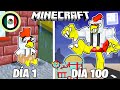 ¡Sobreviví 100 DÍAS en CLUCKY’S en Minecraft HARDCORE!