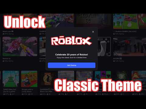 ROBLOX CLASSIC THEME IS HERE