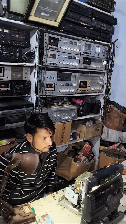 Sony Dual Cassette Recorder Deck Amplifier Repairing Centre 📱 7742853435 #sony #dual #cassette #deck