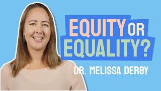 Equity or equality?  | Dr Melissa Derby | The Common Room