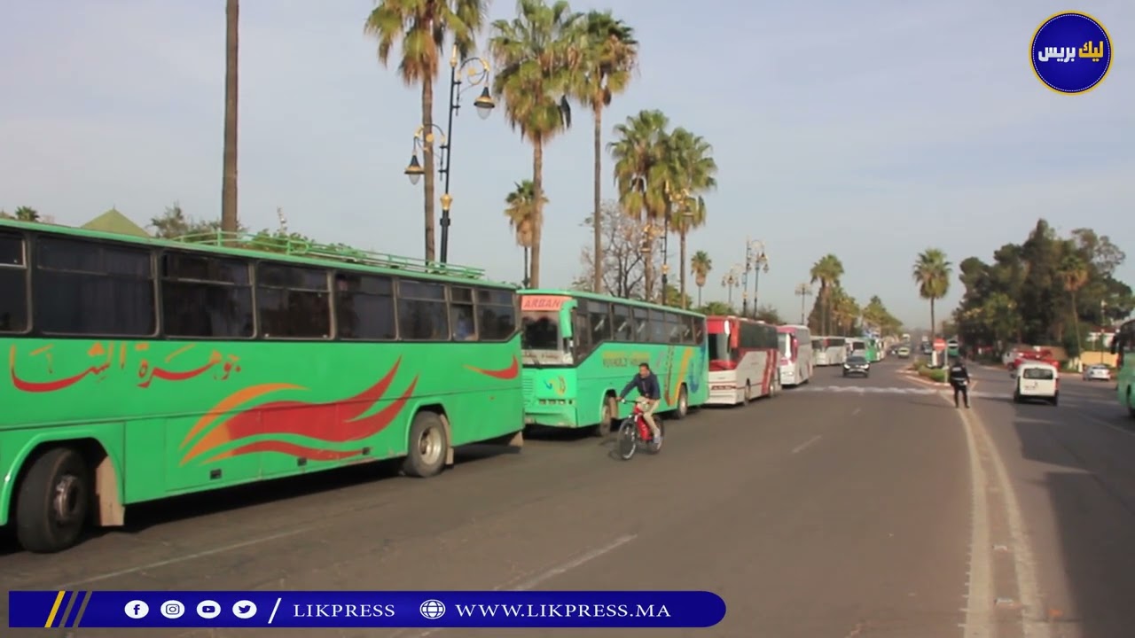 مهنيو النقل الطرقي للمسافرين يستنكرون عدم استجابة السلطات لمطالبهم المشروعة بمدينة سطات