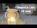 Raquette Lake Grooming C8 Snowmobile Trail Loop 2022