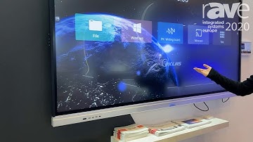 ISE 2020: PKLNS Describes PK-Prospace K Series Interactive Flat Panel Display
