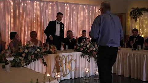 Clayton & Andrea Voss Wedding Toasts 2021