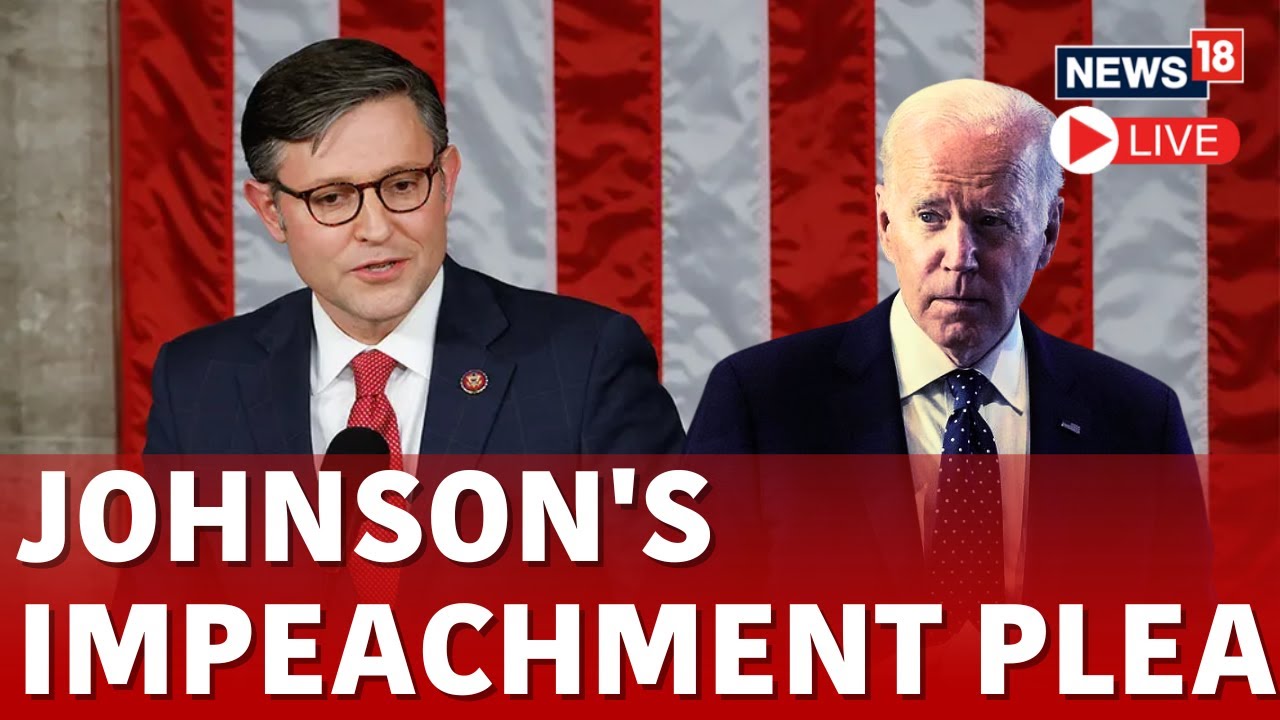 ⁣Mike Johnson LIVE News | Its likely Joe Biden Committed Impeachable Offense: US House Speaker | N18L