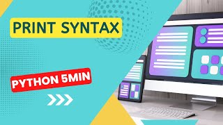 Python 5min: Print syntax(The first lecture) Net Worth