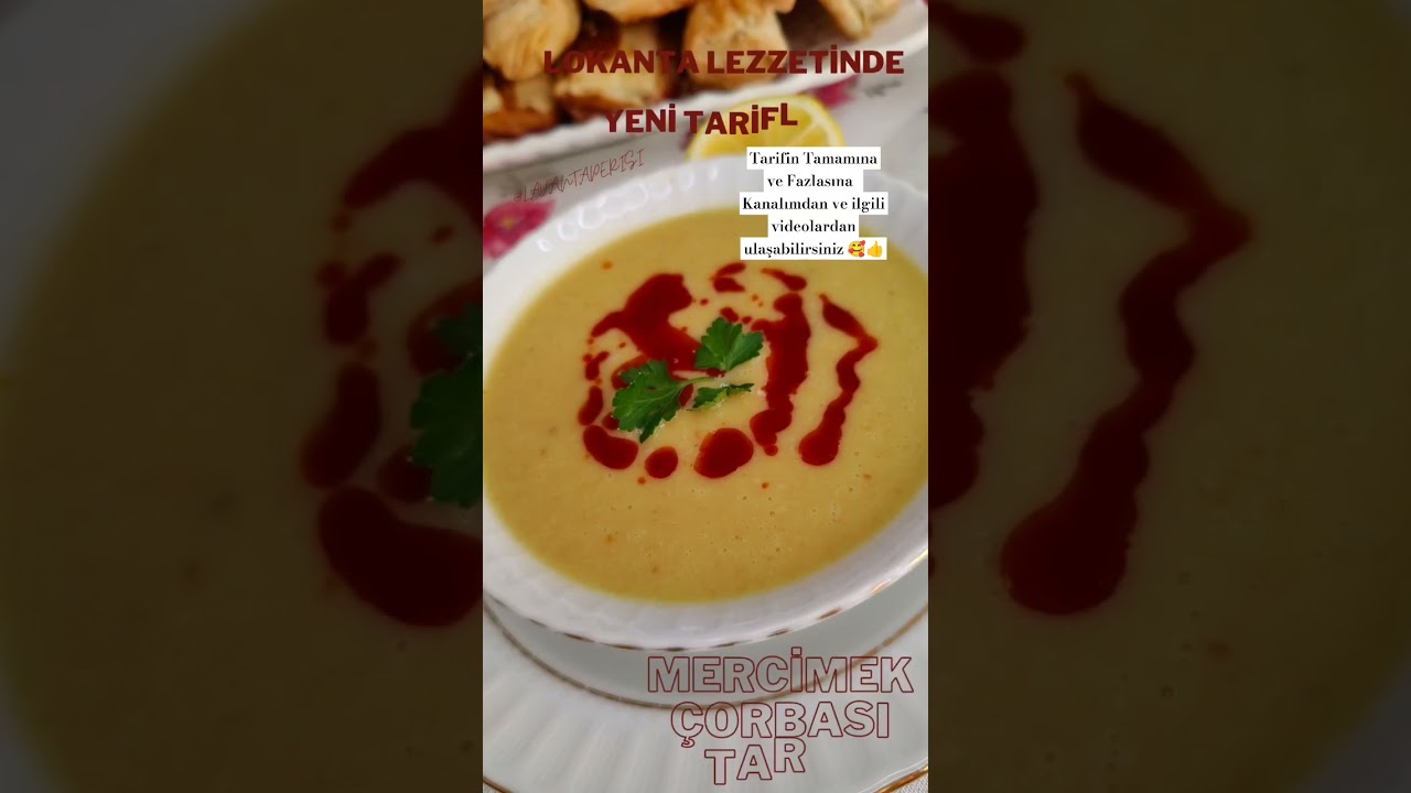 Bugün ne pişirsem ? Pratik ve Lezzetli Mercimek Çorbası tarifi ????????#keşfet #viral #çorba #tarif #yemek Bugün ne pişirsem ? Pratik ve Lezzetli Mercimek Çorbası tarifi ????????#keşfet #viral #çorba #tarif #yemek