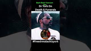 OG Dr. York lays down the facts about death and funerals. 💀 #Death #Funerals