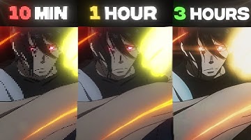 Editing Challenge - 10 Minutes vs 1 Hour vs 3 Hours! [AMV]