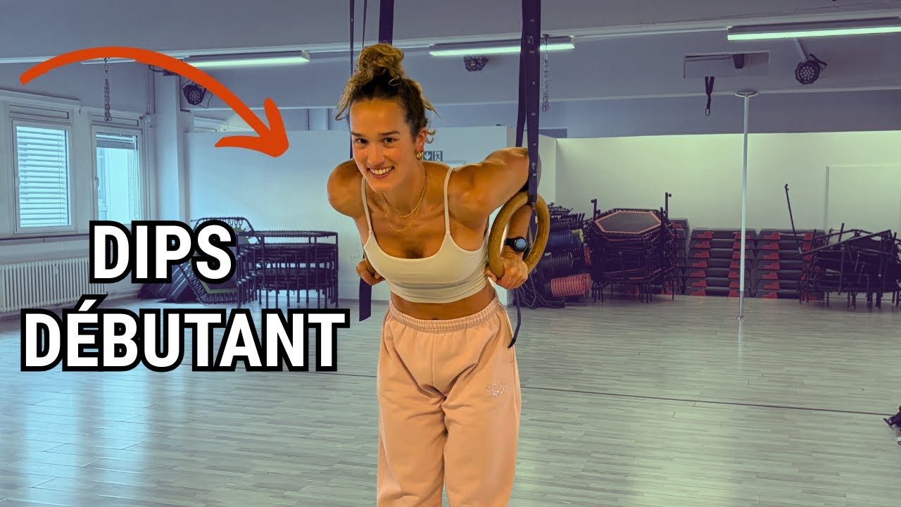 Apprendre les premiers dips aux anneaux étape par étape