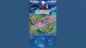 Xavier One Shot Critical Build 😱 #mobilelegends #xavierml #shorts