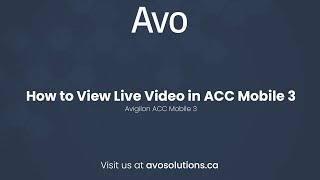 How to View Live Video in ACC Mobile 3 screenshot 2