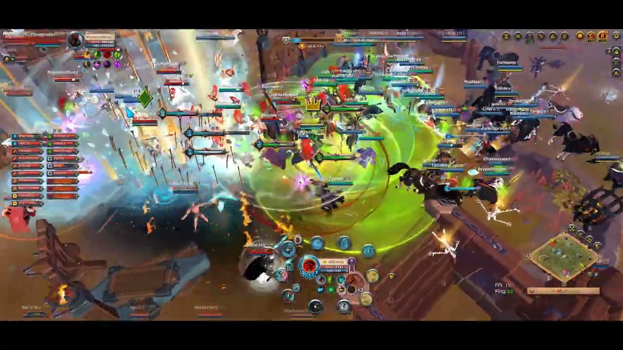 AlbionOnline|The Swamp|Siege|Lothian Hills|