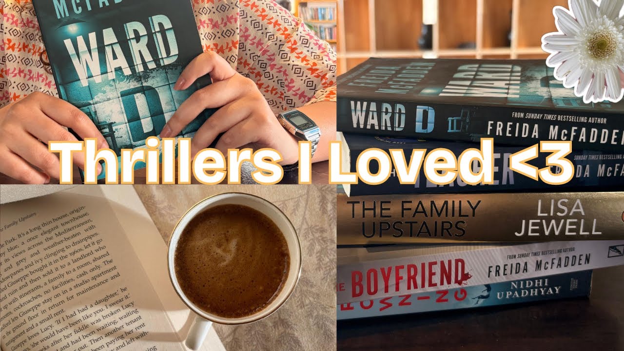 Thrillers I Loved ✨| Must-Read Murder Mystery & Thriller Books 📚🫶🏻