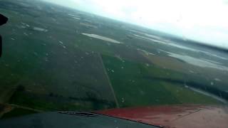 Aterrizaje en La Pampa, Intendente Alvear, Chapaleufu