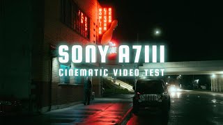 Sony A7III | 4K Cinematic Video Test