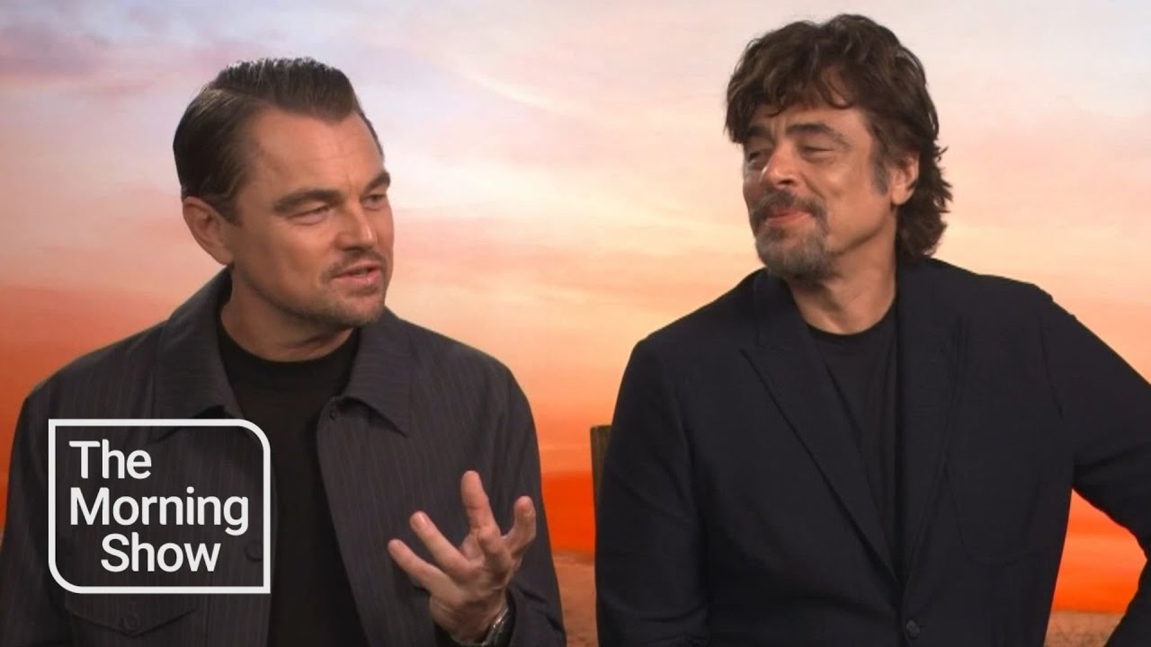 Leonardo DiCaprio, Benicio Del Toro tackle life's greatest question: Is a house coat just a robe?