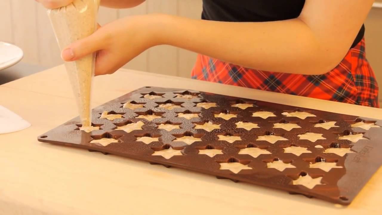 RBV Birkmann Zimtsterne-Backform Silikon 26x38cm 2teilig