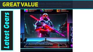 ZZA 27-Inch Curved Monitor Best 200Hz Gaming Display for Smooth FHD Experience