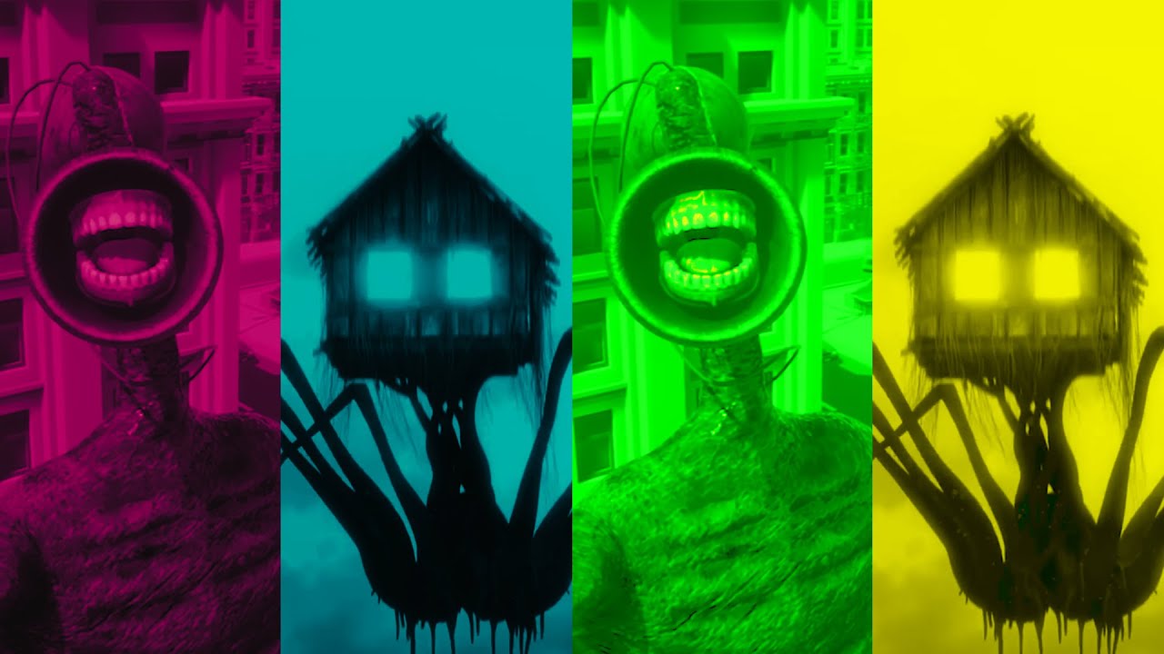 House Head VS Siren Head - Coffin Dance (COVER)