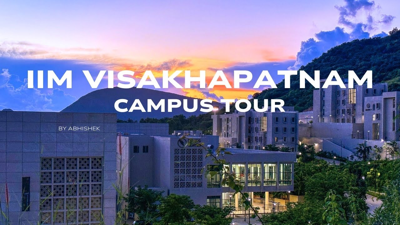 IIM Visakhapatnam Campus Tour | A Must Watch Campus Tour | One Of The Biggest Campus? 😨