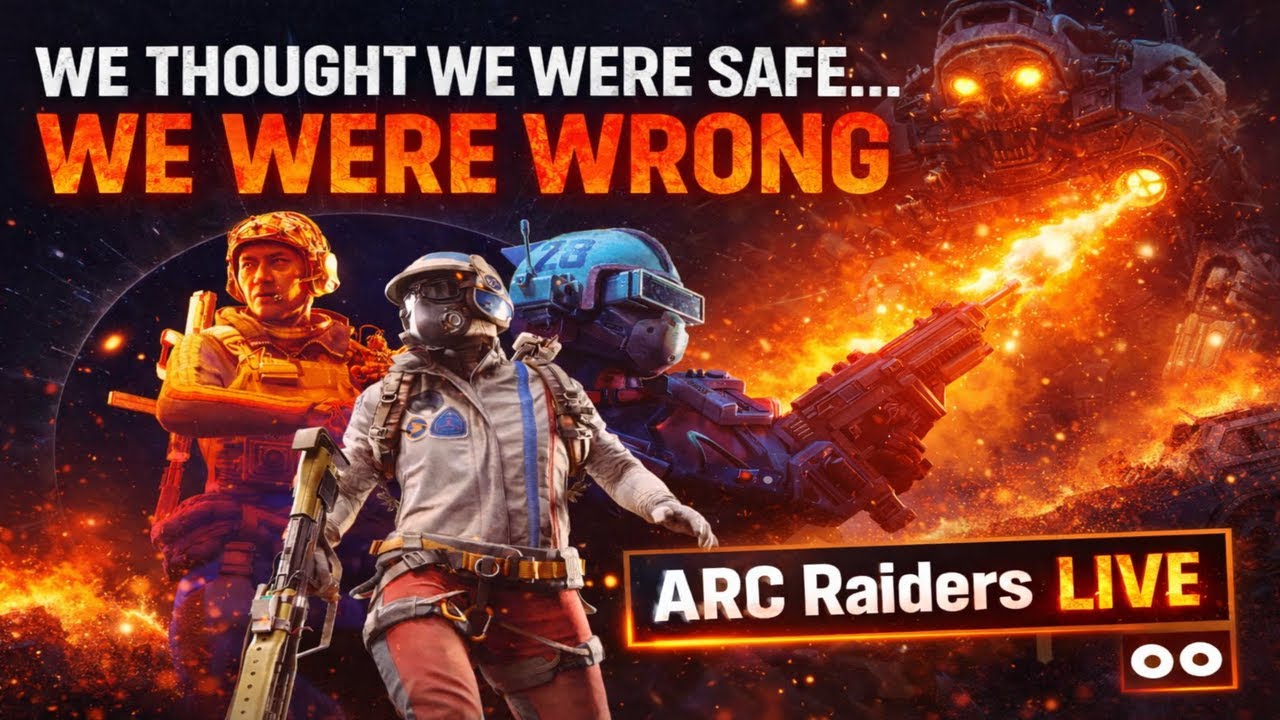 WE THOUGHT WE WERE SAFE… WE WERE WRONG | ARC Raiders LIVE 🎮🔥