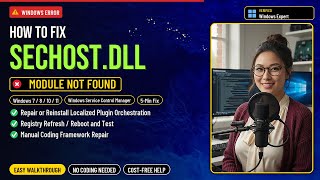 How to Fix sechost.dll and Security Errors!