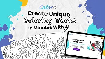 How to Create Coloring Books in Minutes with Colorin AI | Demo 2025