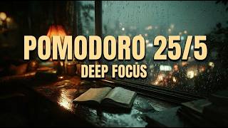 1-Hour Pomodoro Timer 🍅 (25/5) | 40Hz Gamma Waves + Brown Noise for Deep Focus