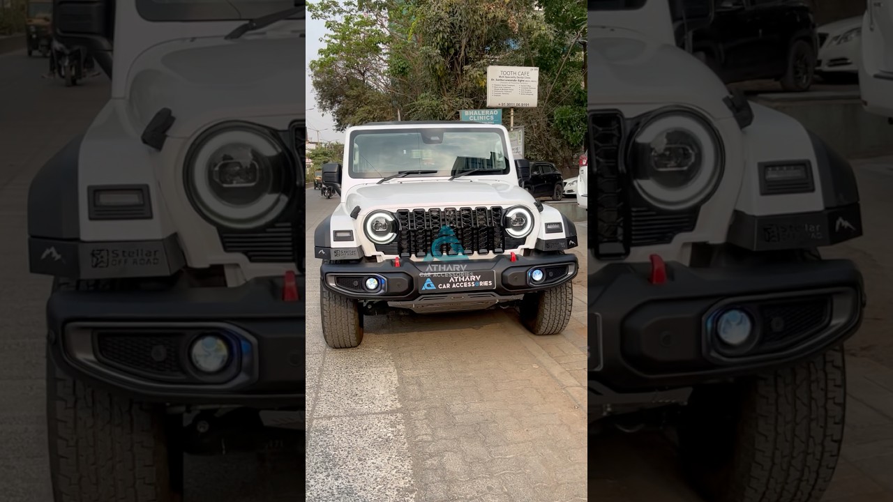 Thar Roxx Bumper & Grill installed 