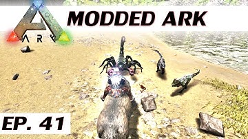 Modded ARK: Survival Evolved - Ep 41 - Big bite - single player let