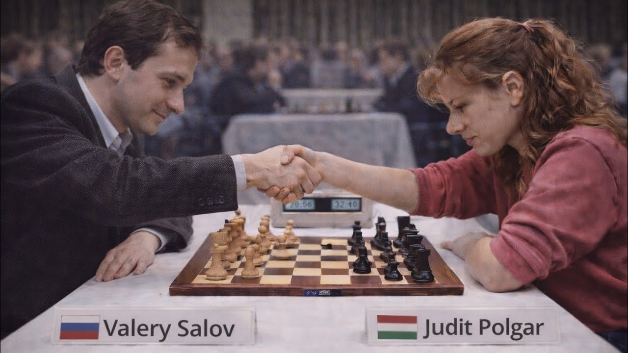 Valery Salov vs Judit Polgar ◉ USSR Spartakiad Chess Tournament 1992