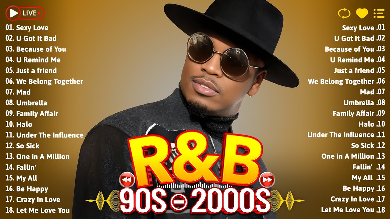 90'S R&B PARTY MIX - Ne Yo, Usher, Chris Brown, Beyonce, Mary J Blige - Throwback R&B C
