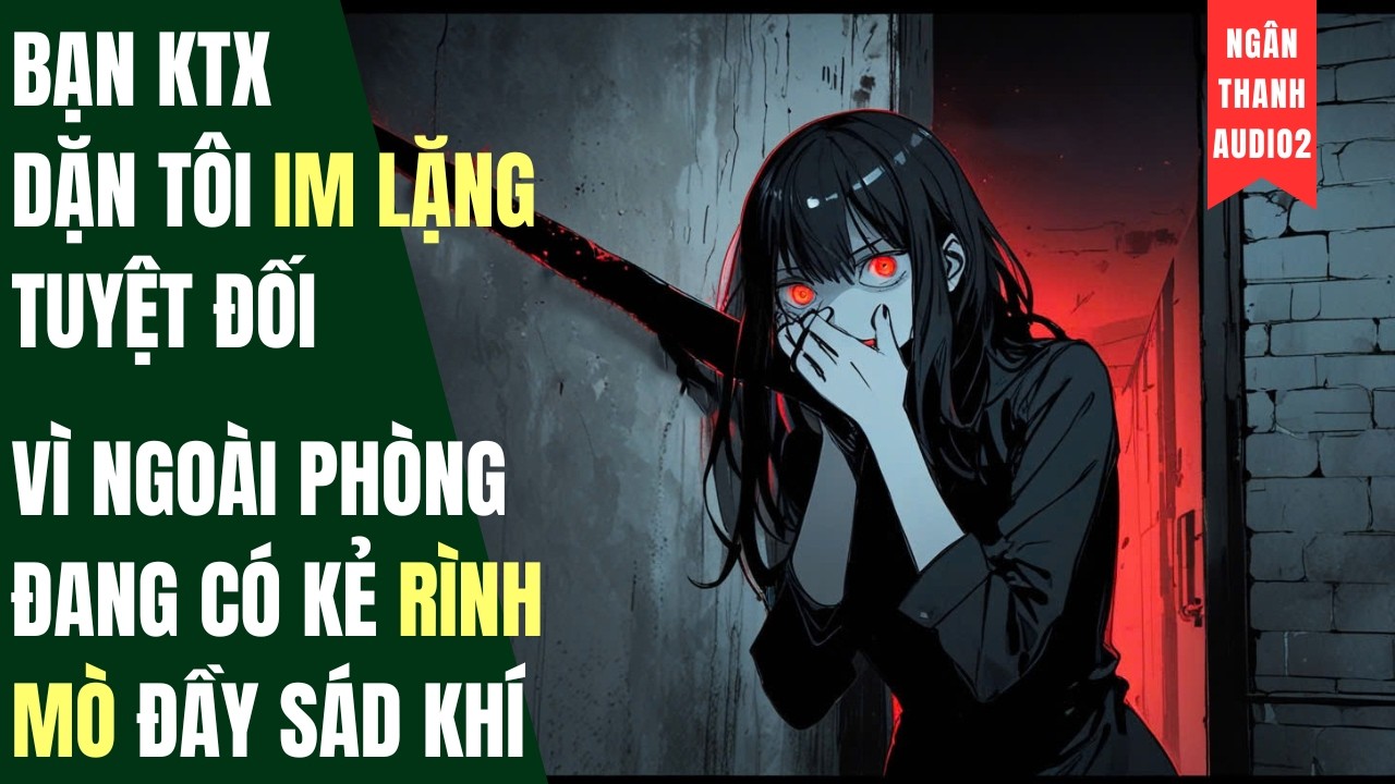 BẠN KTX DẶN TÔI IM LẶNG TUYỆT ĐỐI, VÌ NGOÀI PHÒNG ĐANG CÓ KẺ RÌNH MÒ NGUY HIỂM|TRUYỆN AUDIO| KINH DỊ